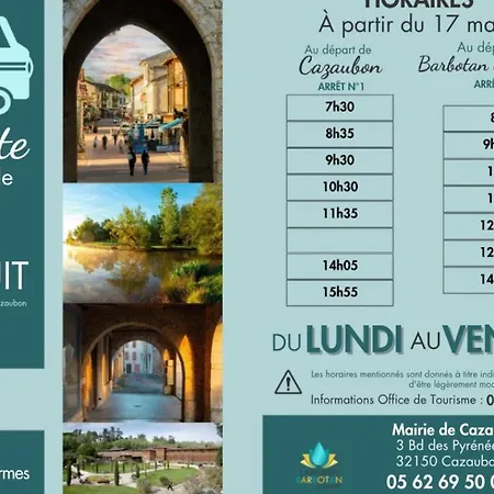 Holiday home Cazauboncity
